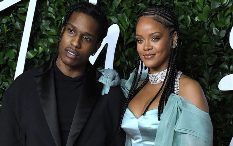 Barbardian songtress Rihanna and her rapper boyfriend Asap Rocky COURTESY