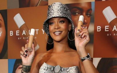 Musician Rihanna announced that she would be bringing her cosmetics brand Fenty Beauty to Kenya beginning May 27,2022 PHOTO: Fenty Beauty