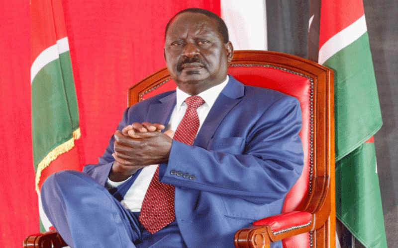 ODM Leader Raila Odinga