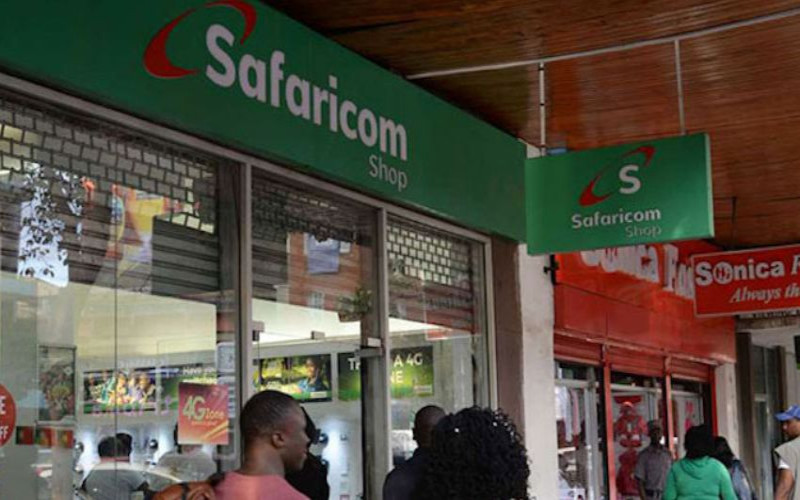 A Safaricom outlet. COURTESY