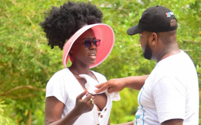 Celebrity Akothee With Her Lover PHOTO: The Standard