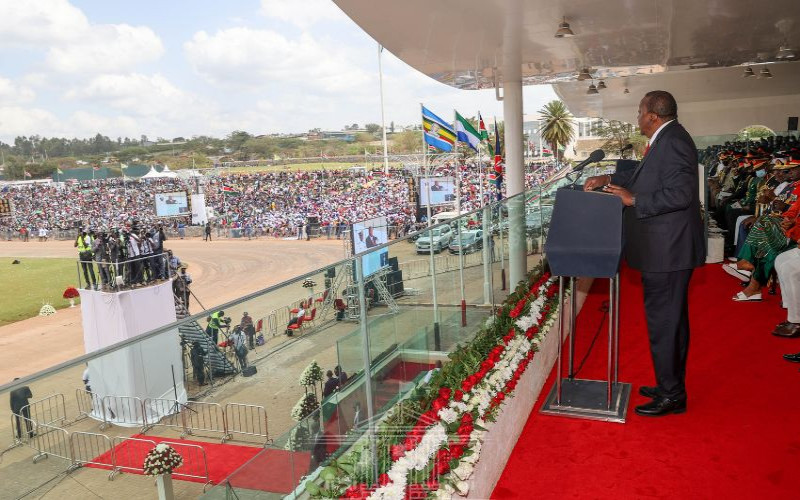 Madaraka Day State address By H.E. Uhuru Kenyatta, CGH on Wednesday, 1st June 2022 At Uhuru Gardens, Nairobi City. PSCU