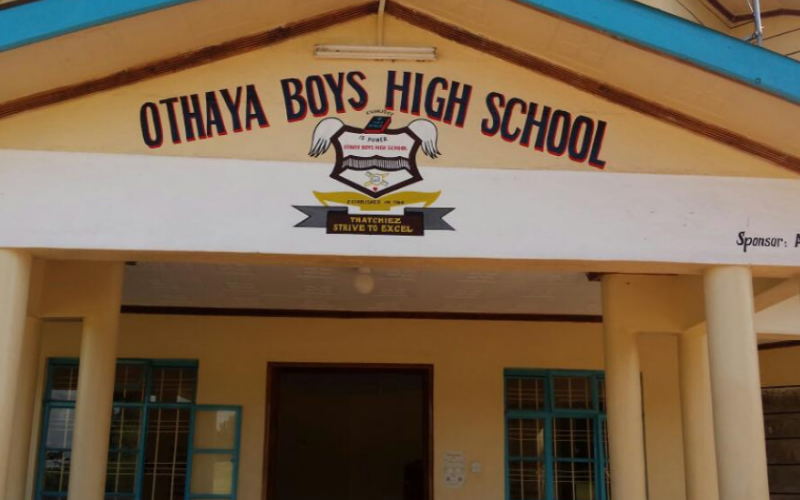 The Othaya Boys High School. COURTESY
