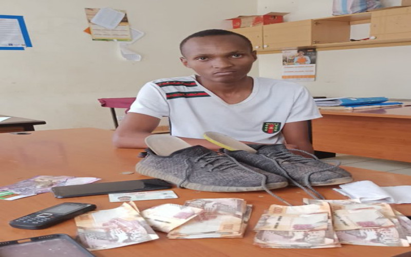 DCI Arrests College Student for Kidnapping himself to obtain Money