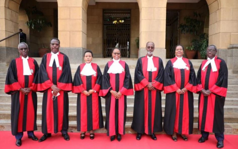 Kenya Supreme Court Judges PHOTO:COURTESY