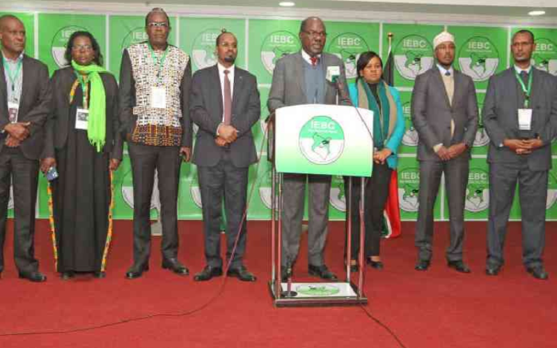 ROLE OF THE IEBC COMMISSIONERS FILE:COURTESY